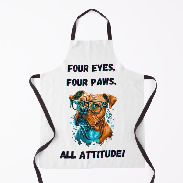 Item preview, Add Some Attitude to Your Space with this Cute Dog Art Print! designed and sold by GiveMeMood.