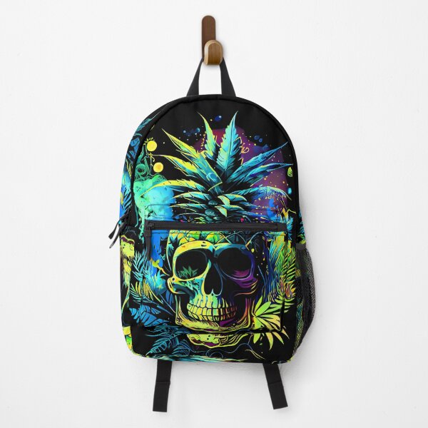 Item preview, Pineapple's Curse Tropical Skull designed and sold by MindWave THC.