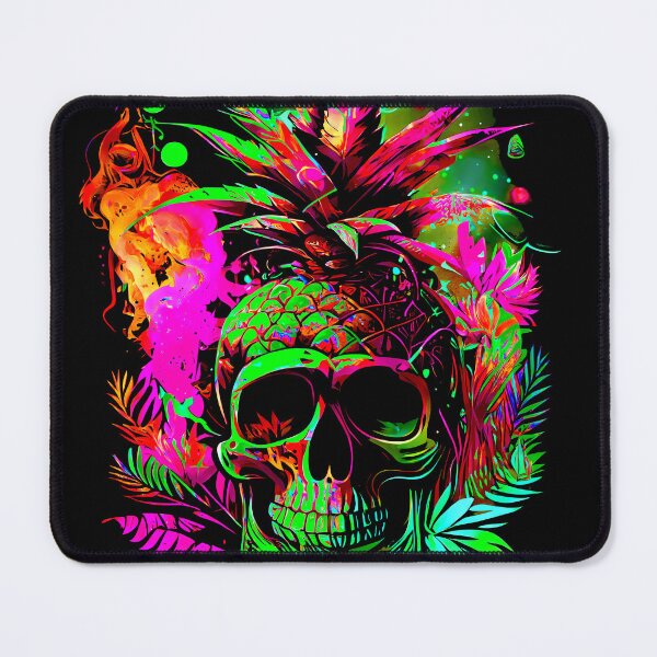 Item preview, Pineapple's Curse Tropical Skull designed and sold by MindWave THC.