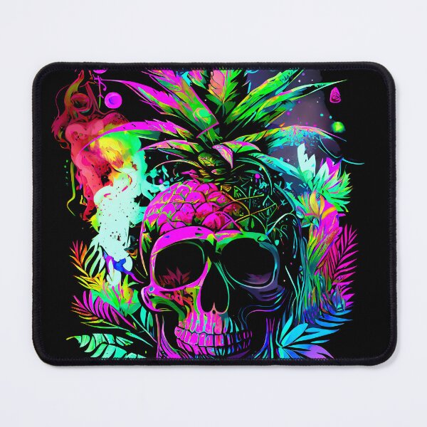 Item preview, Pineapple's Curse Tropical Skull designed and sold by MindWave THC.