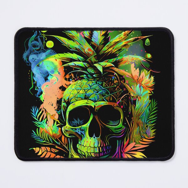 Item preview, Pineapple's Curse Tropical Skull designed and sold by MindWave THC.