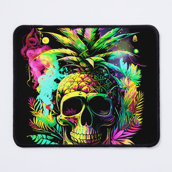 Item preview, Pineapple's Curse Tropical Skull  designed and sold by MindWave THC.