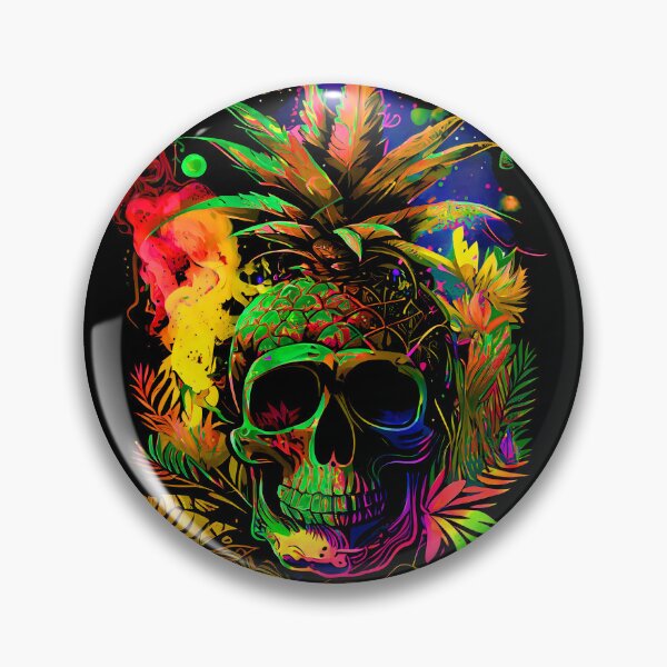 Artikelvorschau, Ananas-Fluch-Tropenschädel entworfen und verkauft von MindWave THC.