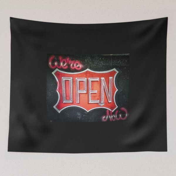 Item preview, Open Now Graffiti - Street Art - Open - Sign - Banner designed and sold by Ruhrpottpicture.
