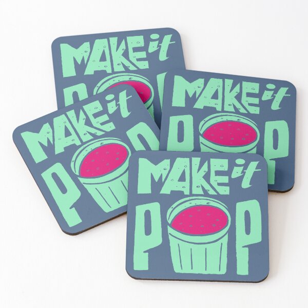 Item preview, Make it pop - grungy hand lettering slogan (watermelon flavour) designed and sold by 4personnen.