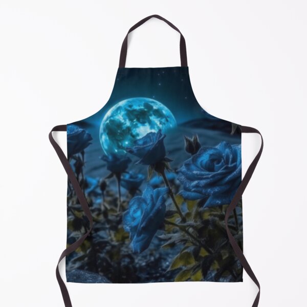 Item preview, Moontastic Blue Roses: A Cosmic Display of Flora designed and sold by SPECTRA005.