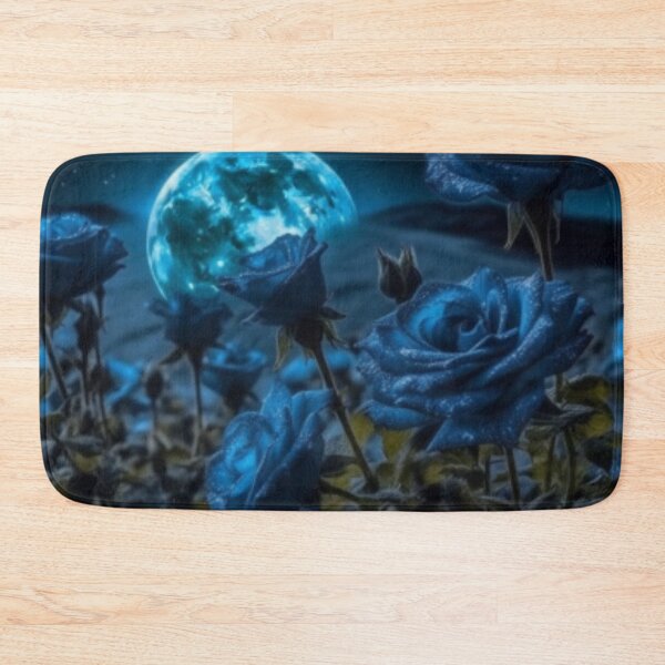 Item preview, Moontastic Blue Roses: A Cosmic Display of Flora designed and sold by SPECTRA005.