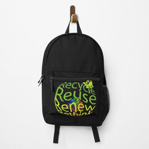 Item preview, Recycle reuse renew rethink, designed and sold by PODgraphics.