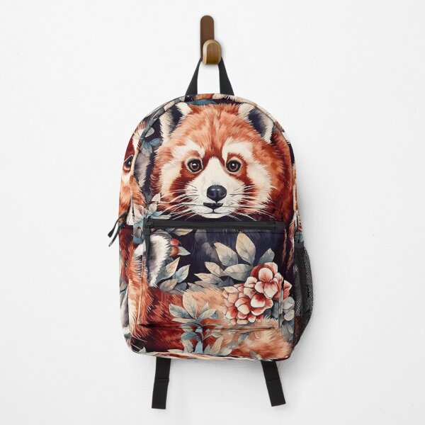 Item preview, Cute Red Pandas Fantastic Animals Retro Watercolor Pattern designed and sold by SecretDicer.