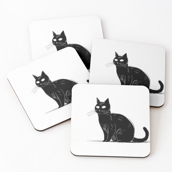 Item preview, Animated Black Cat designed and sold by FireScreen.