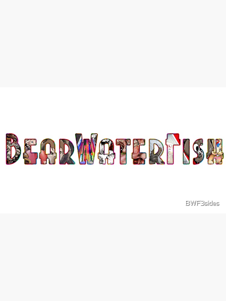 Aperçu 7 sur 7. Casquette avec l'œuvre Assemblage d'illustrations signées Bearwaterfish créée et vendue par BWF3sides.