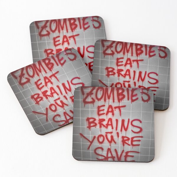 Aperçu de l'œuvre Les zombies mangent des cerveaux ---- Vous êtes sauvé ........ créée et vendue par Ruhrpottpicture.