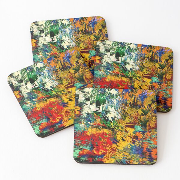 Item preview, Vibrant and Dramatic Colourful Abstract  designed and sold by Trevor Hirst.