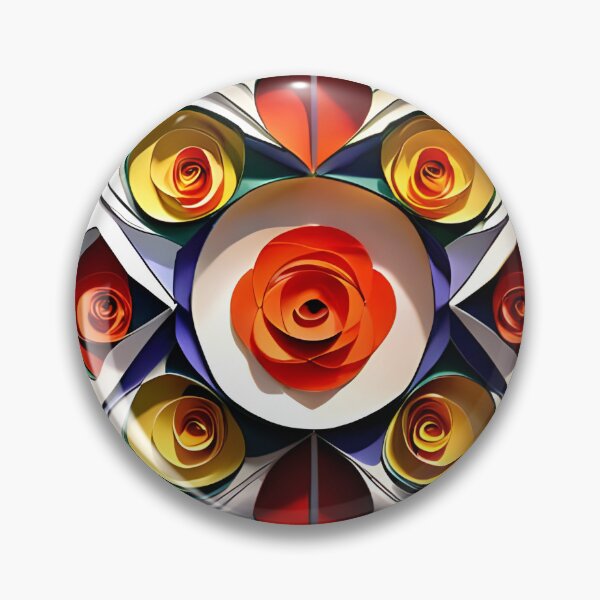 Item preview, Red and Yellow Roses in Papercut Design designed and sold by AuroraSpringer.
