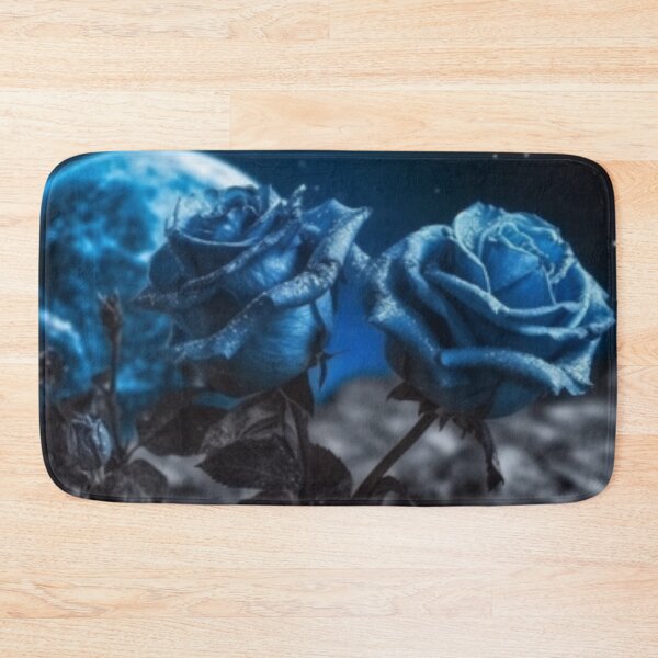 Item preview, Moonstruck Florals: Blue Roses That Are Out-of-This-World Gorgeous designed and sold by SPECTRA005.