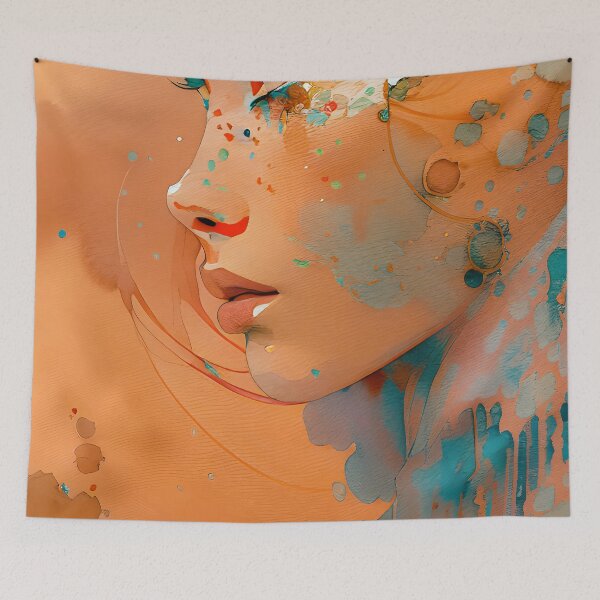 Item preview, Freckled Desert Queen (right aligned) designed and sold by ShroomSquirrel.