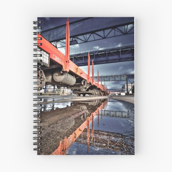 Item preview, Zug im Hafen - Train in port - Industrie im Ruhrgebiet - Industry in the Ruhr designed and sold by Ruhrpottpicture.