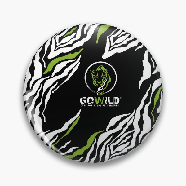 Item preview, GOWILD Seamless Zebra Panther / Cougar Design Care for Nature designed and sold by GOWILDstyle.