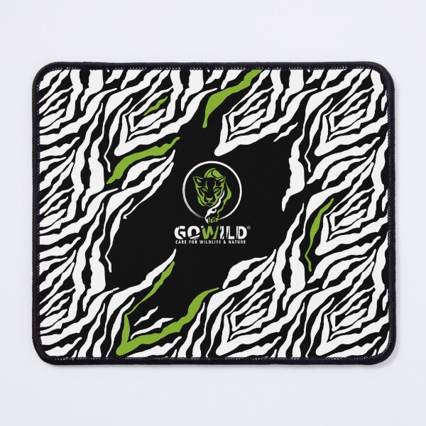 Item preview, GOWILD Seamless Zebra Panther / Cougar Design Care for Nature designed and sold by GOWILDstyle.