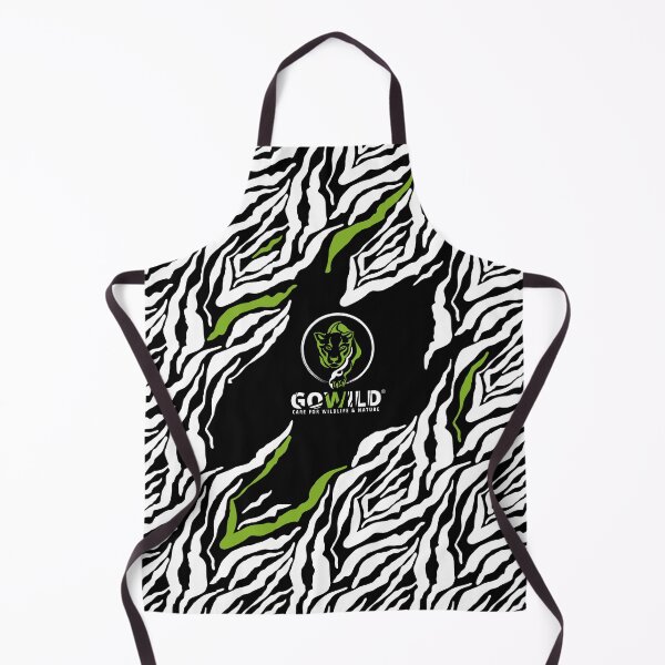 Item preview, GOWILD Seamless Zebra Panther / Cougar Design Care for Nature designed and sold by GOWILDstyle.