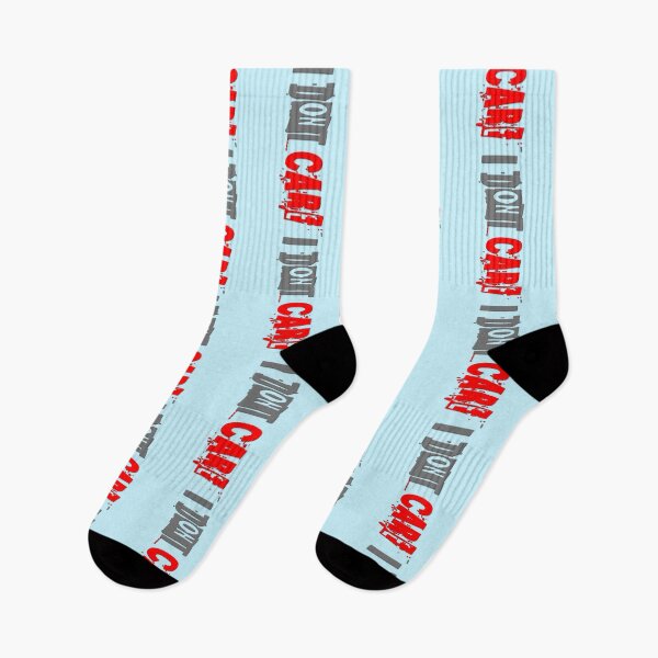 Item preview, I DON'T CARE TEXT COLOR designed and sold by PsychoLifestyle.
