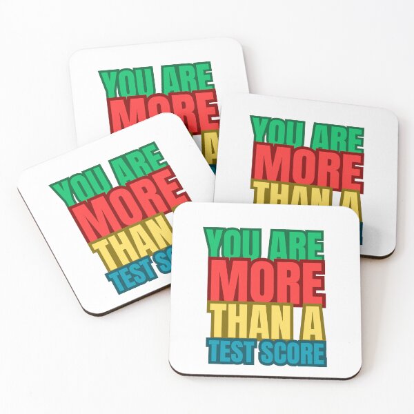 Item preview, You Are More Than A Test Score designed and sold by TrendyPlanet8.