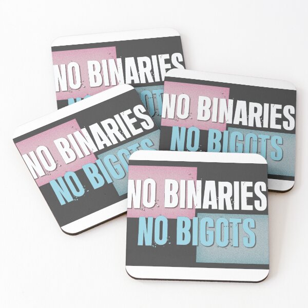 Item preview, No binaries, no bigots designed and sold by yeelux.