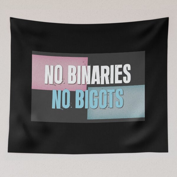 Item preview, No binaries, no bigots designed and sold by yeelux.