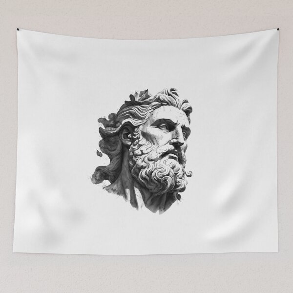 Item preview, "Greek God Designs, featuring Zeus, Poseidon, Hades, and Greek Mythology designed and sold by Tomioka-Art.