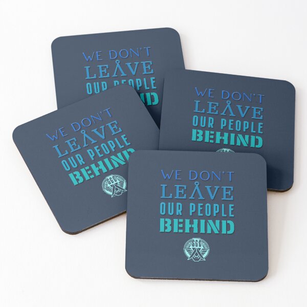 Item preview, We don't leave our people behind designed and sold by XFchemist-Art.