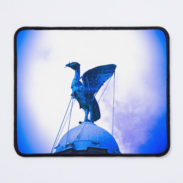 Item preview, Liverbird Shining Blue designed and sold by MyDesignPrinted.