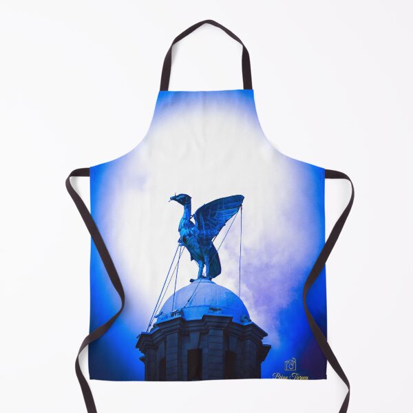 Item preview, Liverbird Shining Blue designed and sold by MyDesignPrinted.