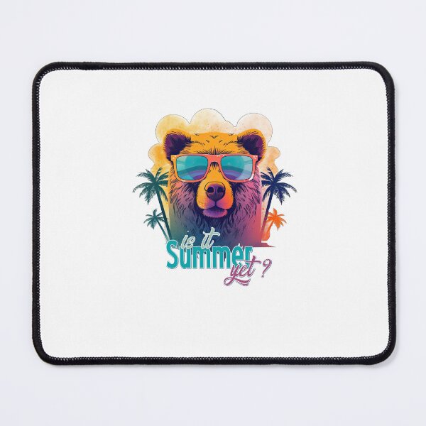 Item preview, Is it Summer yet? With a bear wearing sunglasses designed and sold by TeePulseMania.