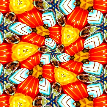 Artwork thumbnail, Cute Colorful Flower Patterns by Patternflower