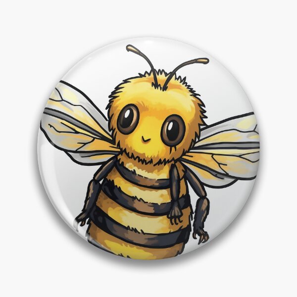 Item preview, Cute Happy Bee designed and sold by Graphoteka.