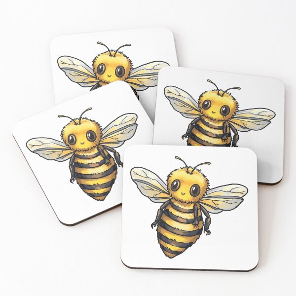 Item preview, Cute Happy Bee designed and sold by Graphoteka.