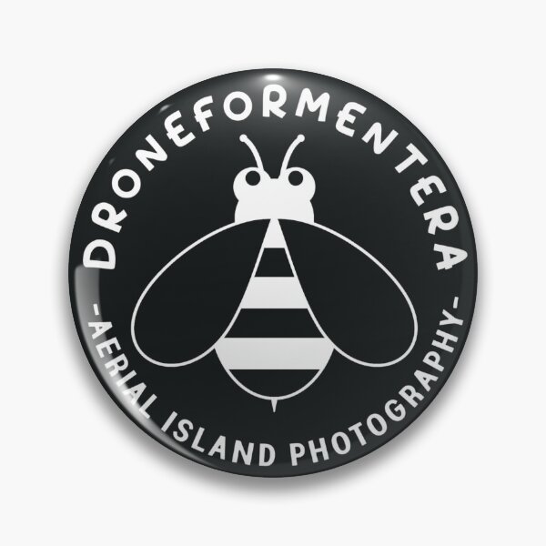 Item preview, DroneFormentera Logo W&B designed and sold by Droneformentera.