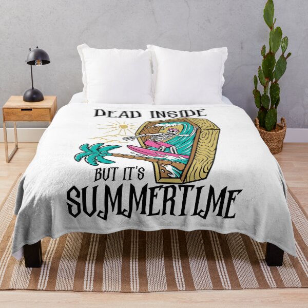 Item preview, Dead Inside But It's Summertime - Funny Retro Summer designed and sold by printify.