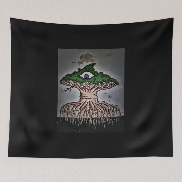 Item preview, Graffiti art - graffiti art - tree with eye - Tree with eye designed and sold by Ruhrpottpicture.