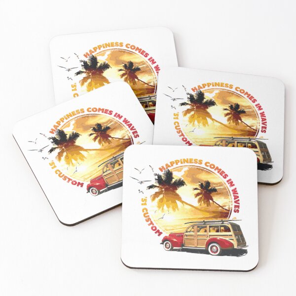 Item preview, Vintage Woodie Surf Wagon Design designed and sold by GraphicAlchemy.