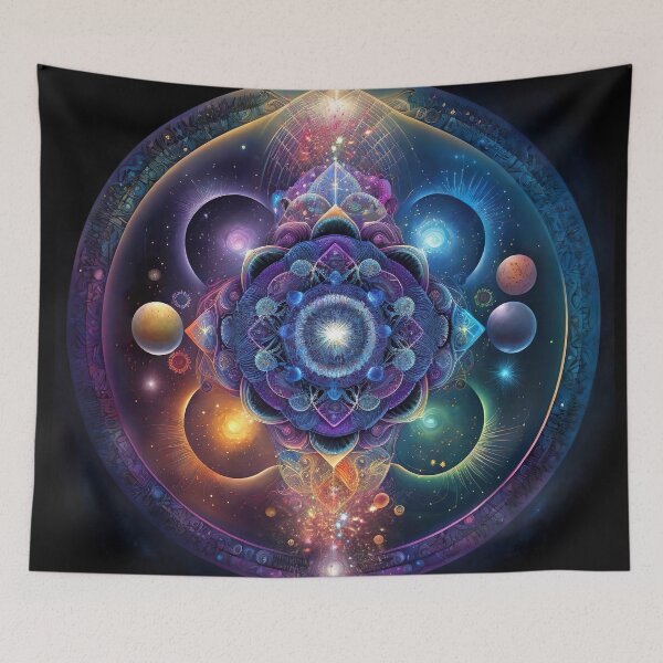 Item preview, psychedelic mandala 4  designed and sold by mark ashkenazi.