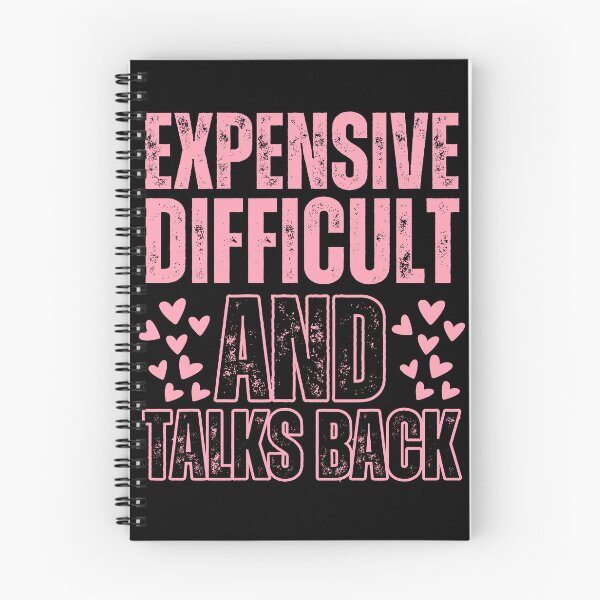 Item preview, Expensive, difficult and talks back with hearts designed and sold by Drzamag.