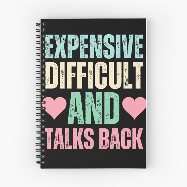 Item preview, Expensive, difficult and talks back with hearts designed and sold by Drzamag.