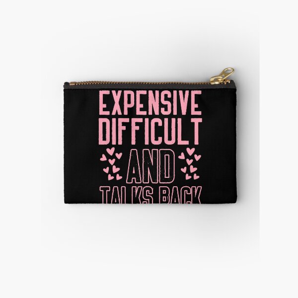 Item preview, Expensive, difficult and talks back with hearts designed and sold by Drzamag.