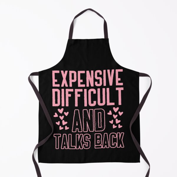 Item preview, Expensive, difficult and talks back with hearts designed and sold by Drzamag.