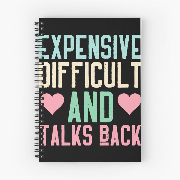 Item preview,  Expensive, difficult and talks back with hearts designed and sold by Drzamag.