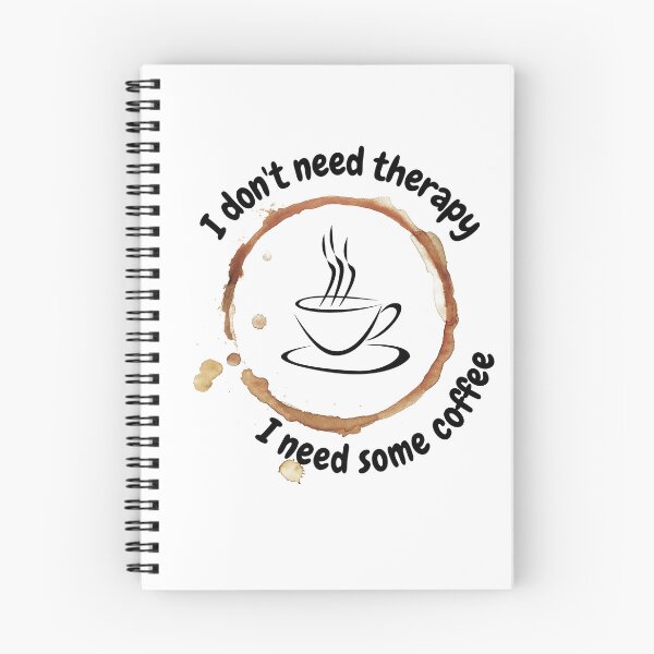 Item preview, I don't need therapy. I need some coffee designed and sold by Tw1nsAIArt.