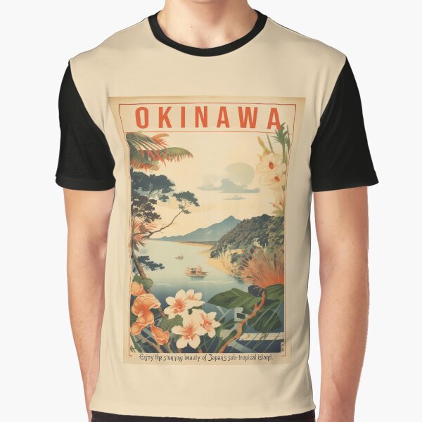 Vista previa del artículo con la obra «Okinawa retro», diseñado y vendido por OkiTog Creative.