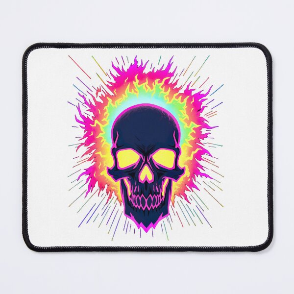 Item preview, Pixel Skull Blast designed and sold by Psy-Dye-AI.