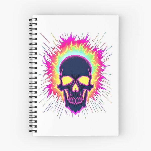 Item preview, Pixel Skull Blast designed and sold by Psy-Dye-AI.